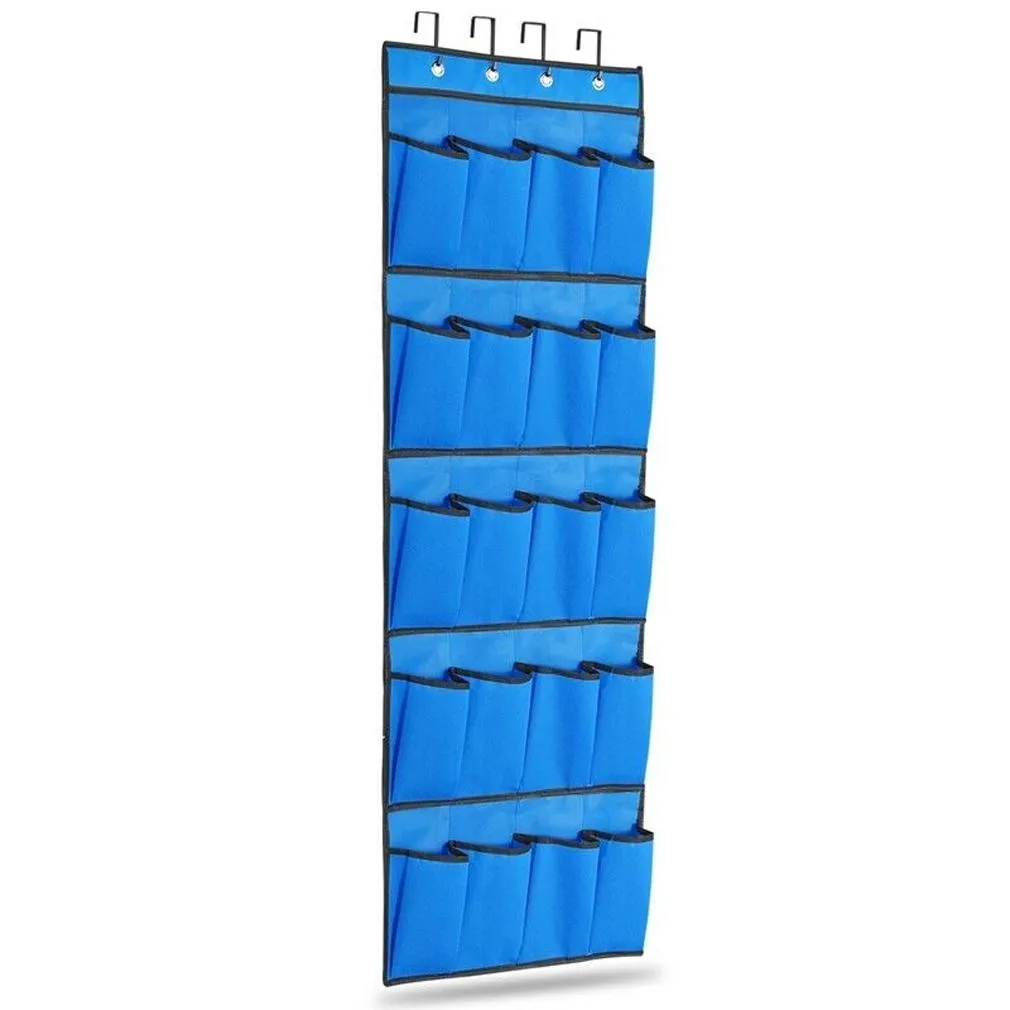 20 Pocket: Over the Door Shoe Rack Organizer