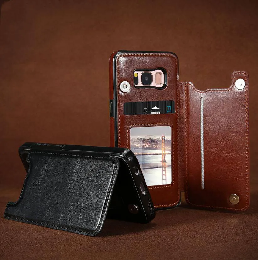 2022 Luxury  4 IN 1 Leather Case For SAMSUNG