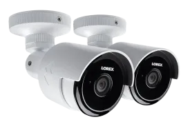 2K Outdoor WiFi Security Camera with 60ft Night Vision and 155 degree Wide-Angle Lens, Free Cloud Recording, Two Way Audio (2 Pack)