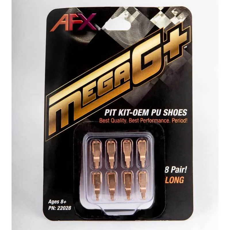 AFX Mega-G  Slot Car Pit Kit Long Pick-Up Shoe Set  (AFX22028)