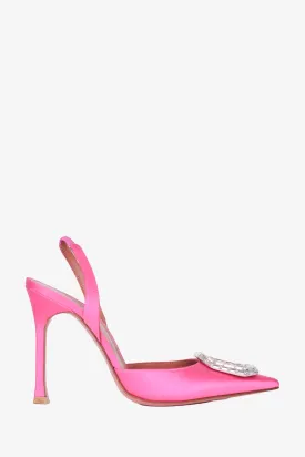 AMINA MUADDI Pink 'Camelia' Sling Pumps Size 37