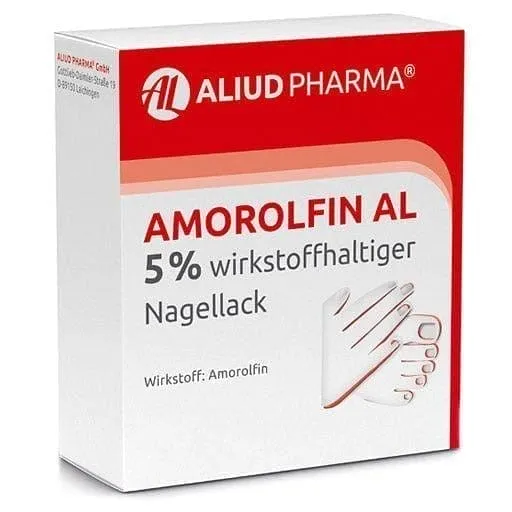 AMOROLFINE, nail polish, nail fungus treatment, toe nail fungus