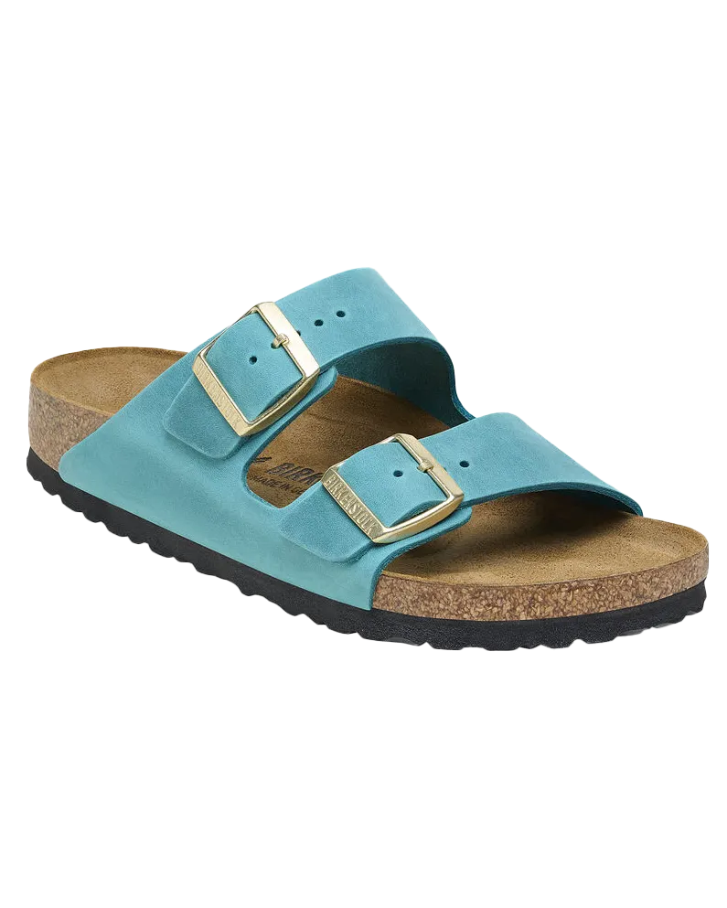 Arizona Oiled Leather Sandals in Biscay Bay