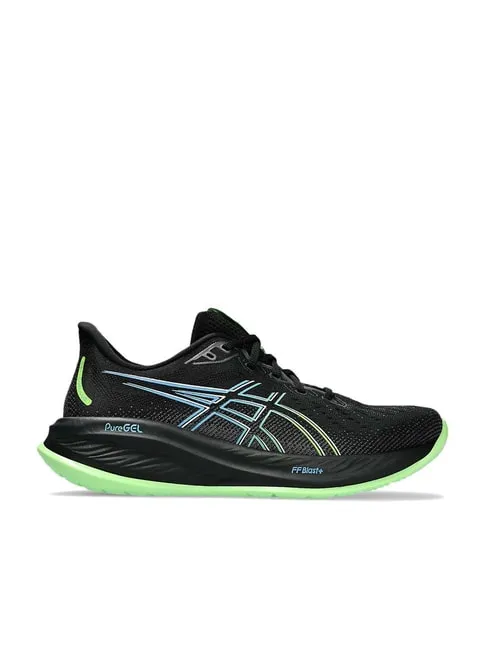 Asics Men GEL Cumulus 26 Black Running Shoes | KIBI SPOTS