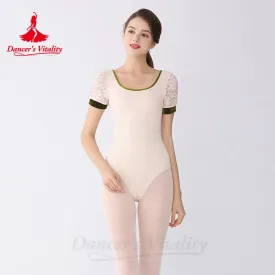 Ballet One-piece Gymnastics Suit for Adult Female Aerial Yoga Practice Suit Basic Training Bodysuit Ballet Dancing Wear Outfit