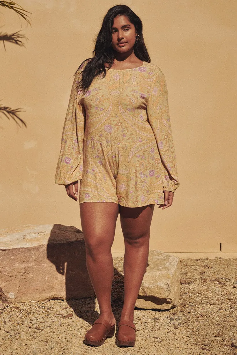 Belladonna Romper | Dusty Olive