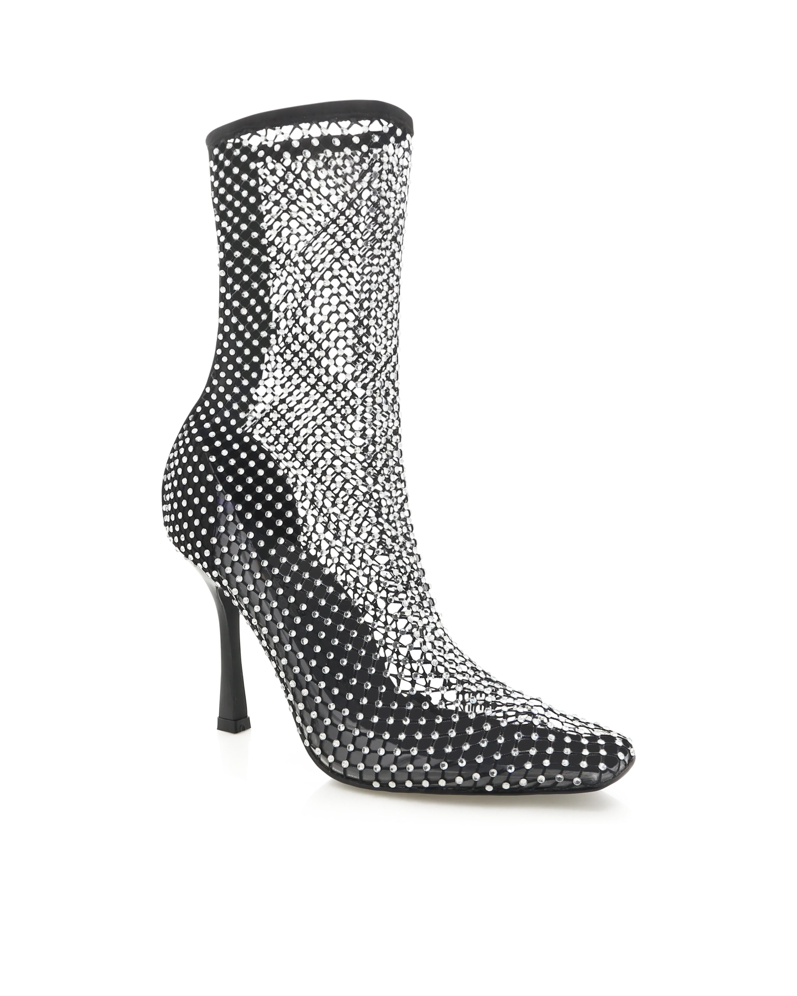 Bindi Bootie Black Diamante