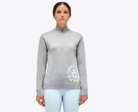 CAVALLERIA TOSCANA JACQUARD CT ORBIT HALF ZIP