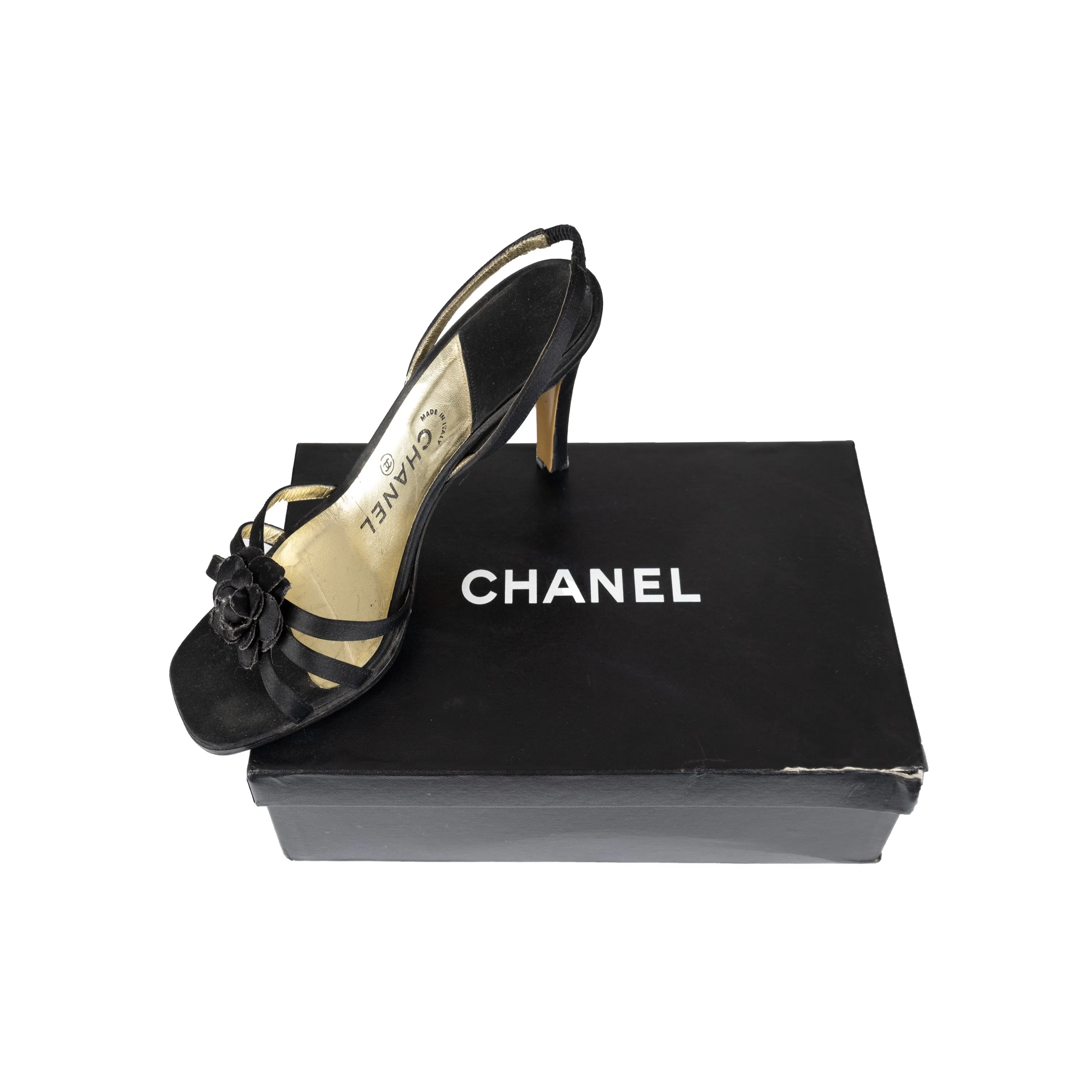 Chanel Slingback Heels - '00s