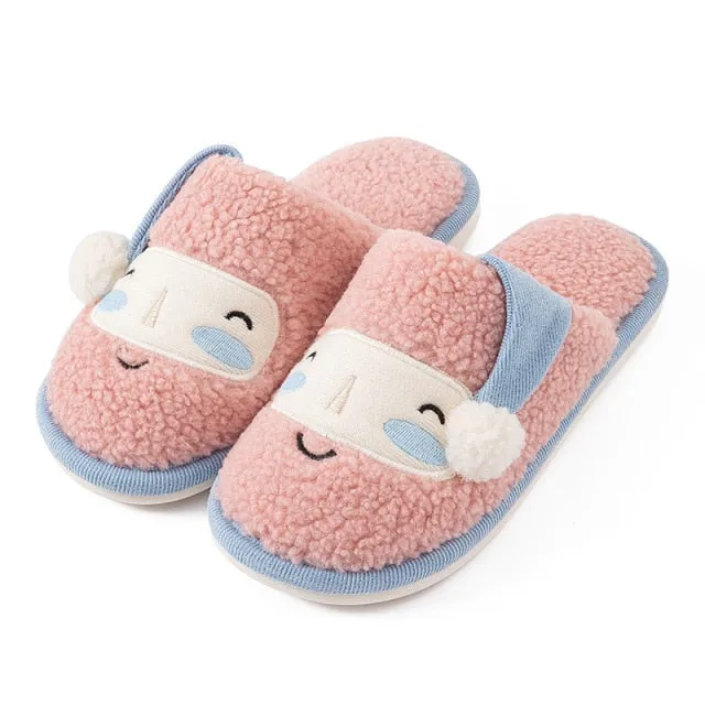 Christmas Santa Claus Home Slippers