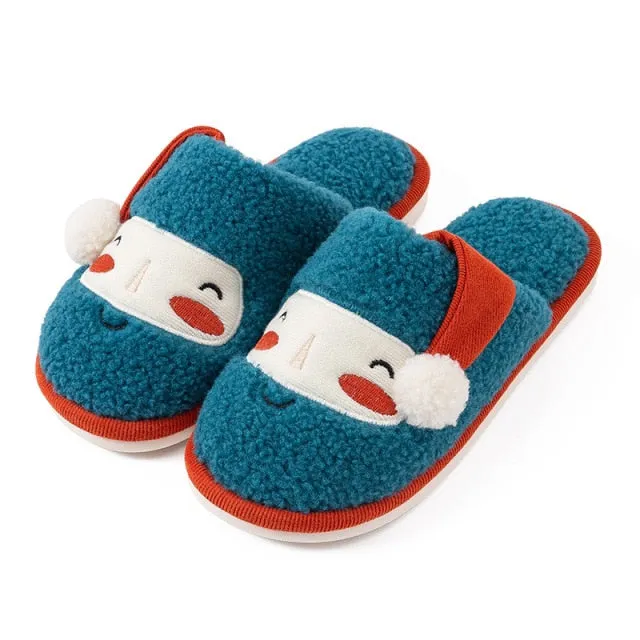 Christmas Santa Claus Home Slippers