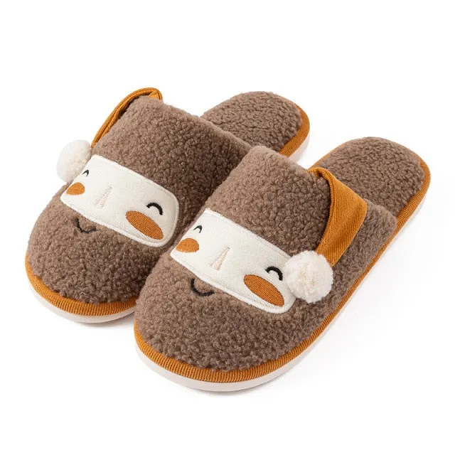 Christmas Santa Claus Home Slippers