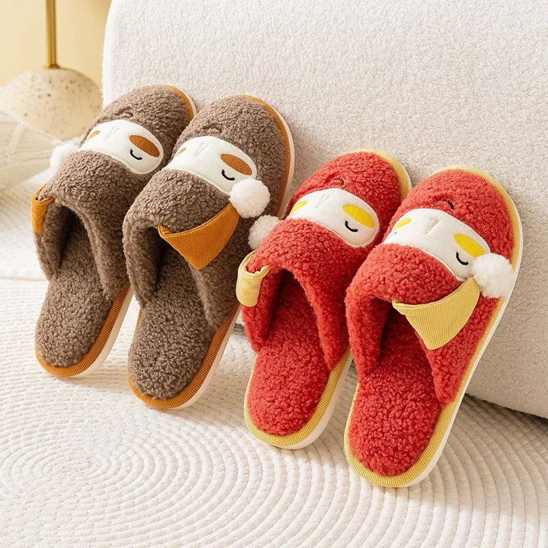 Christmas Santa Claus Home Slippers