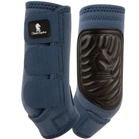 Classic Equine Classic Fit Front Boots- Dark Denim