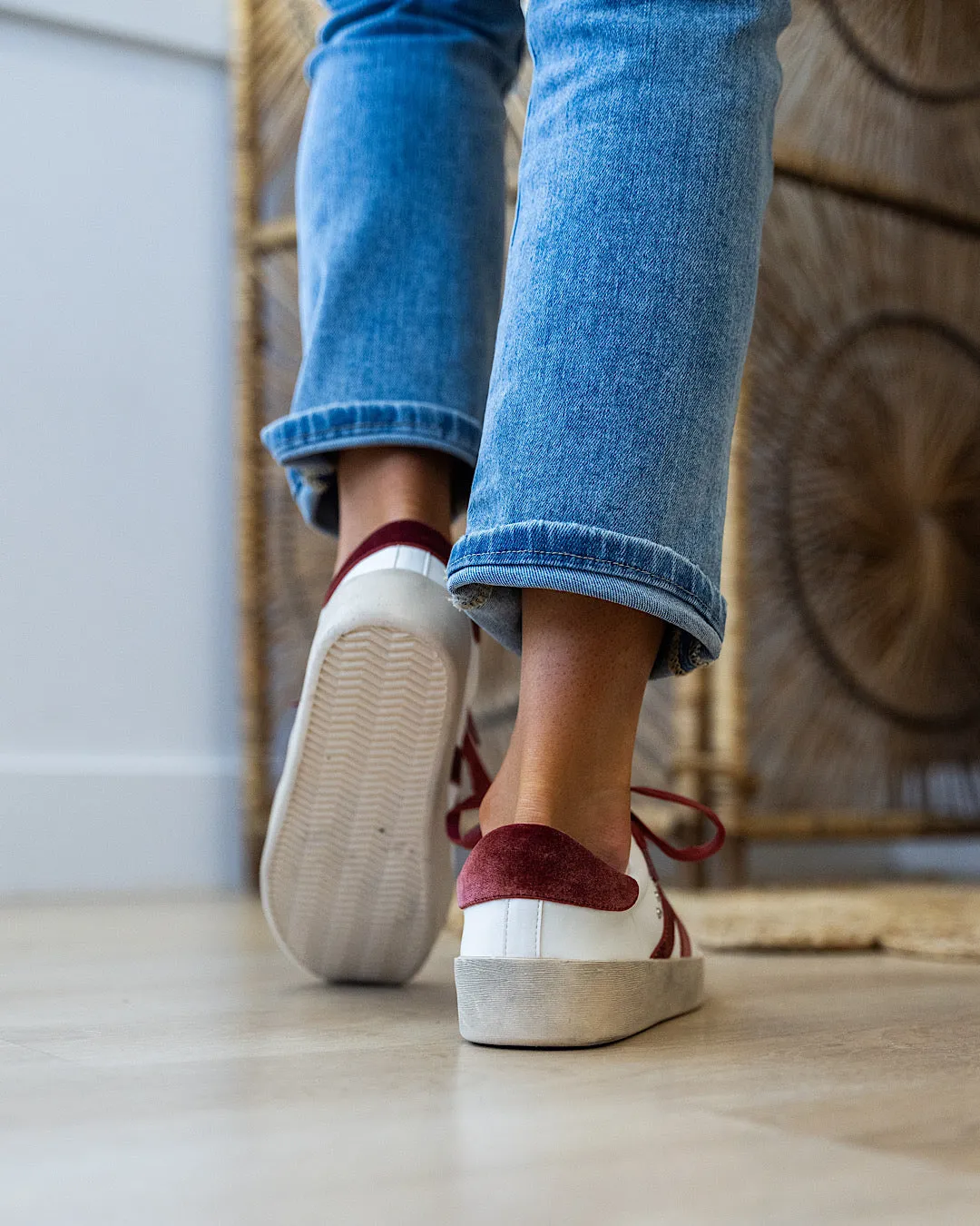 Corkys No Chaser Sneakers - Blush Velvet