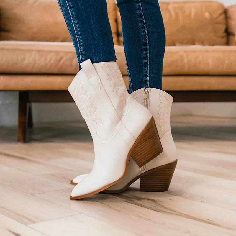 Corkys Rowdy Boots - Winter White FINAL SALE