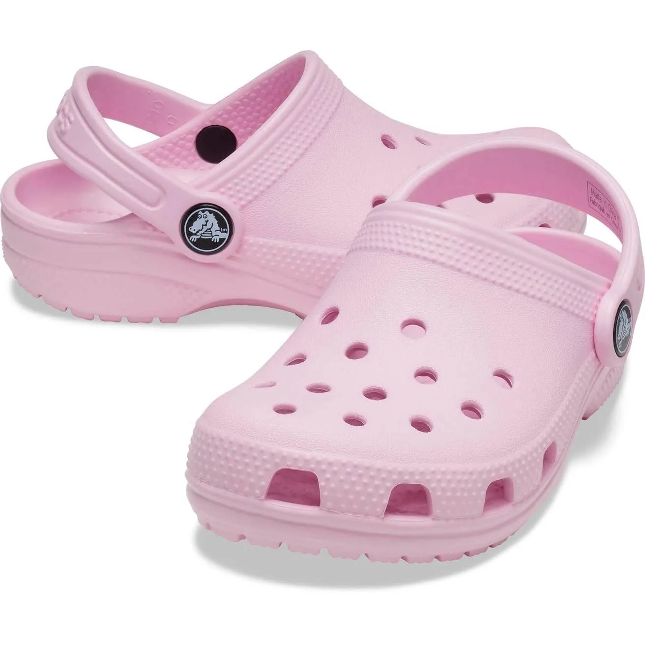 Crocs Toddlers Classic Clog - Ballerina Pink