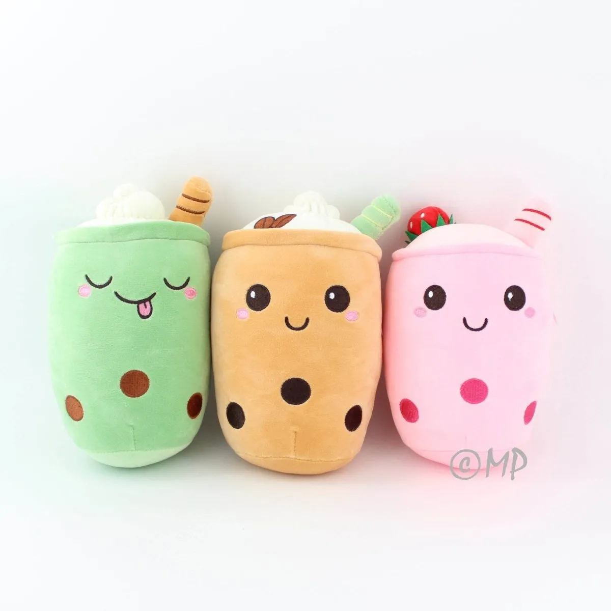 Cute Stuffed Boba Plush Bubble Milk Tea Plushie, Hugging Plush Toy Gift for Kids