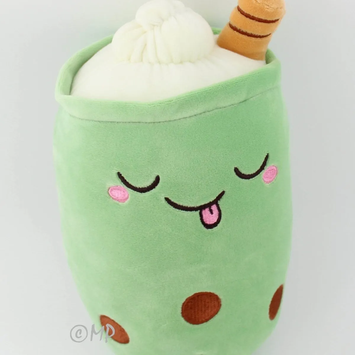 Cute Stuffed Boba Plush Bubble Milk Tea Plushie, Hugging Plush Toy Gift for Kids