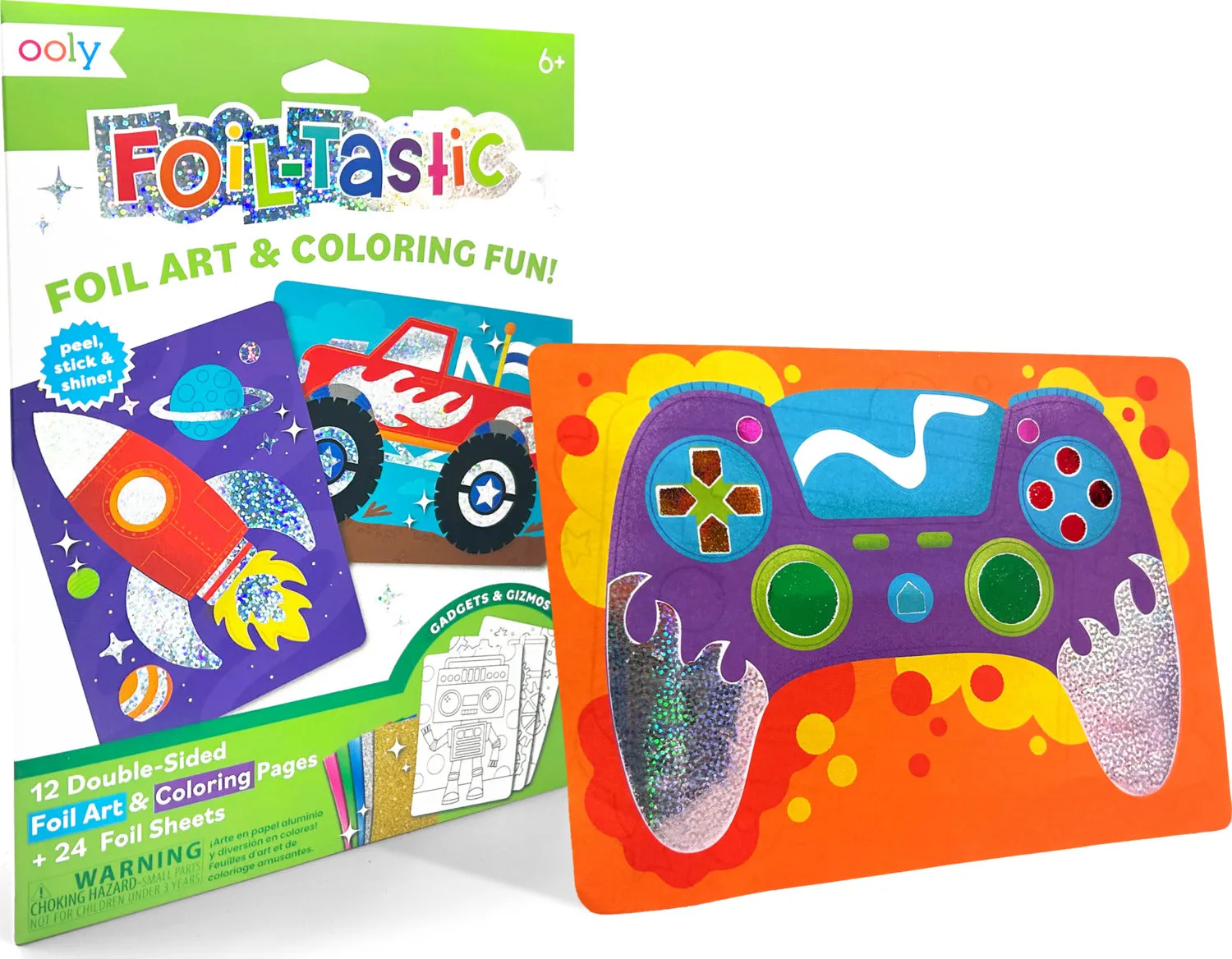 Foil-tastic Foil Art & Coloring Set - Gadgets & Gizmos