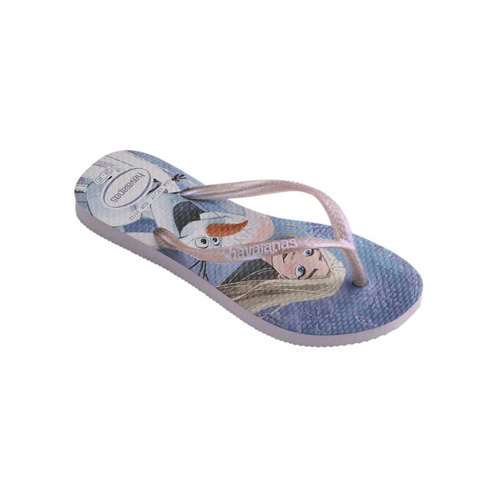 Kids Slim Frozen Flip Flops