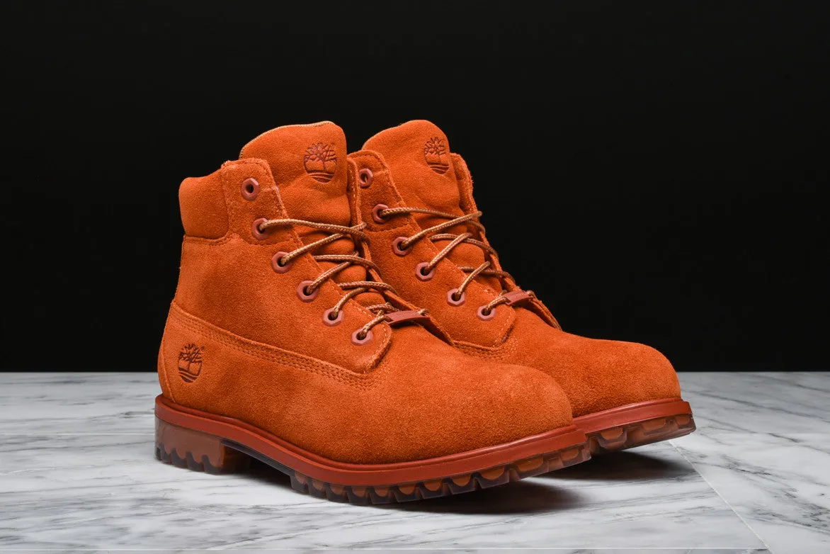 LIMITED RELEASE 6 INCH PREMIUM BOOT (JUNIOR) - DARK RUST