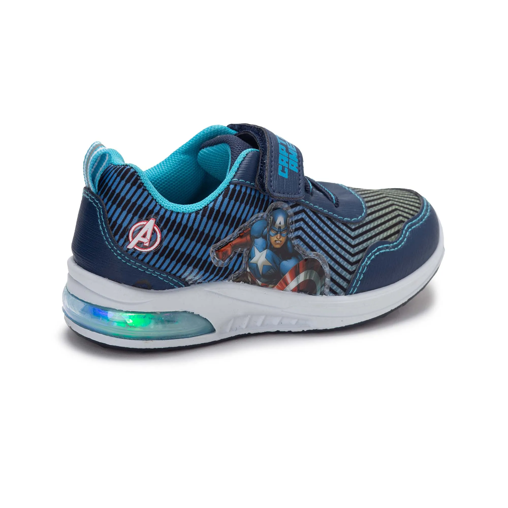 MARVEL X BATA Kids Captain America Lighted Trainers 351X267