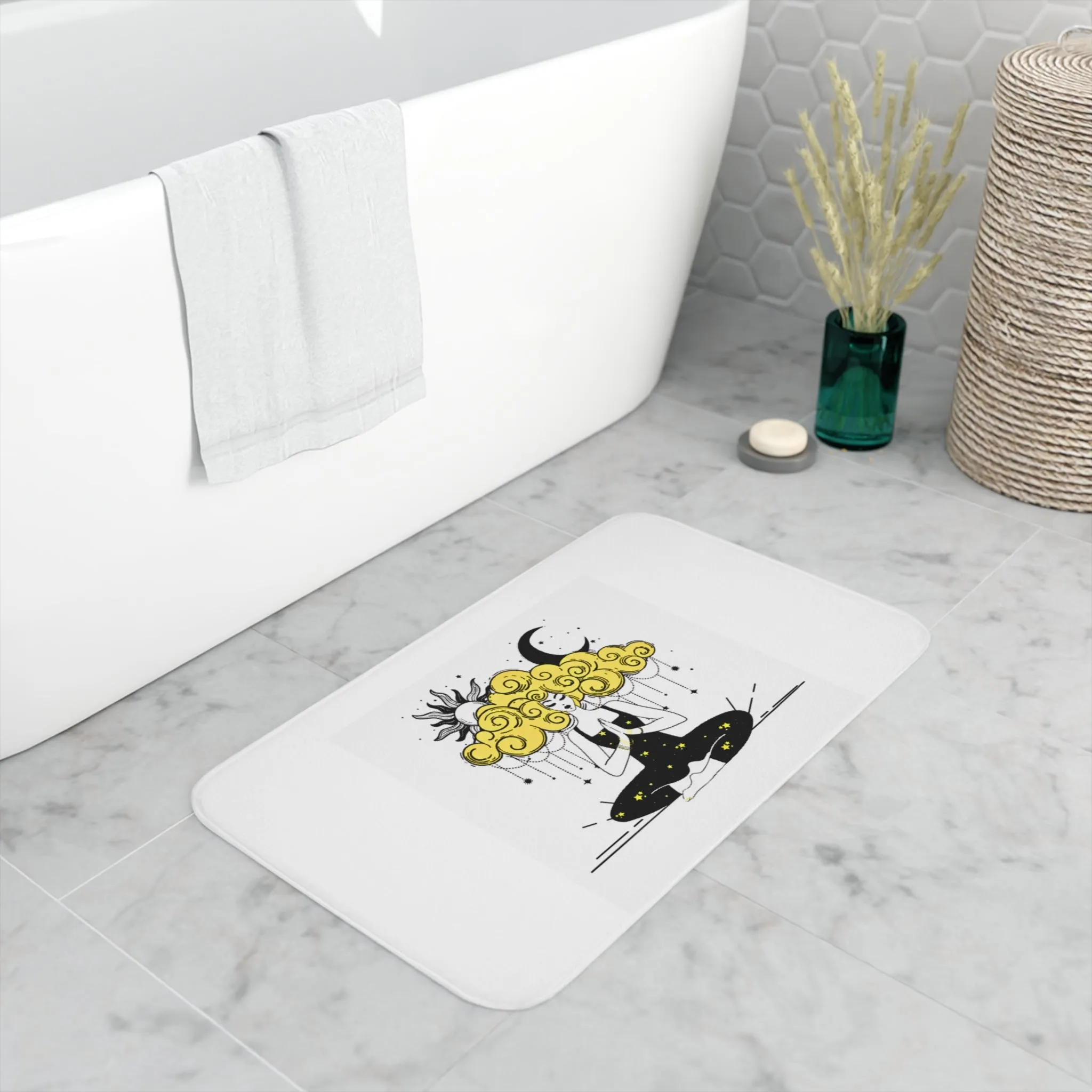 Meditation Memory Foam Bath Mat