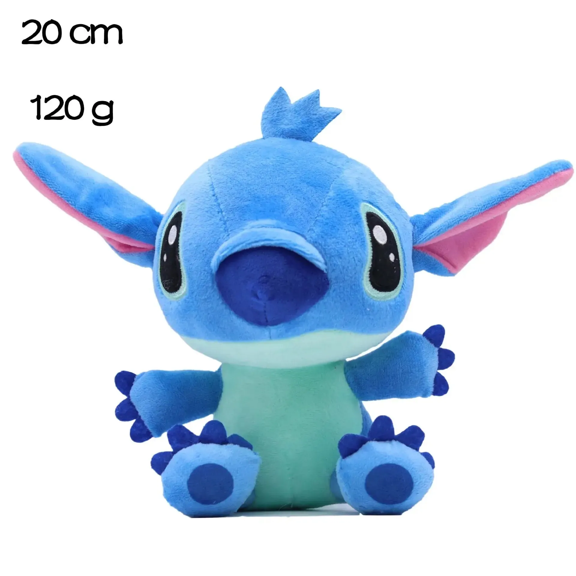 MINISO Kawaii Disney Stitch & Angel Plush Doll | Anime Plushies Toys | Cartoon Stuffed Toy | Cute Soft Car & Sofa Pillow | Kid Gift