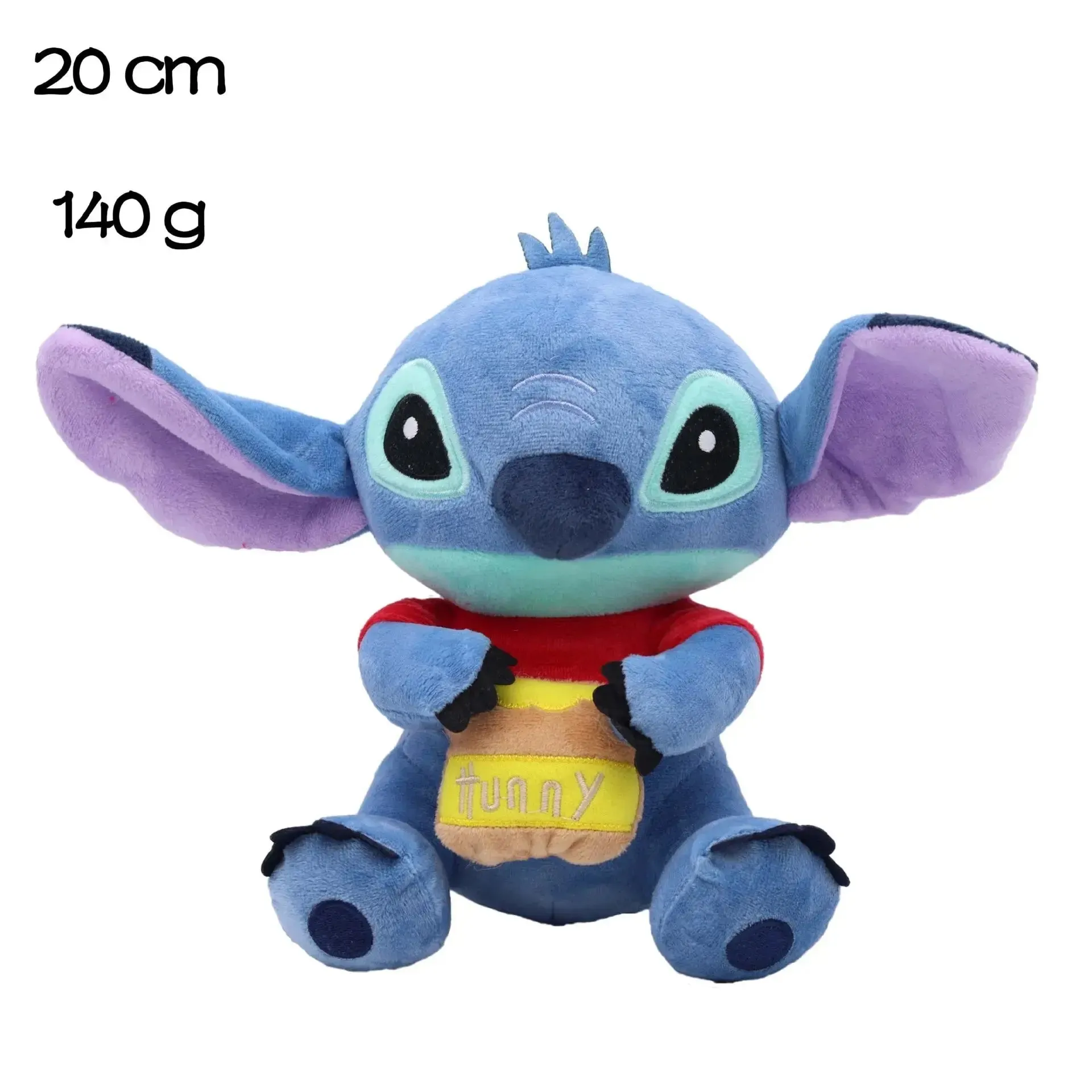 MINISO Kawaii Disney Stitch & Angel Plush Doll | Anime Plushies Toys | Cartoon Stuffed Toy | Cute Soft Car & Sofa Pillow | Kid Gift