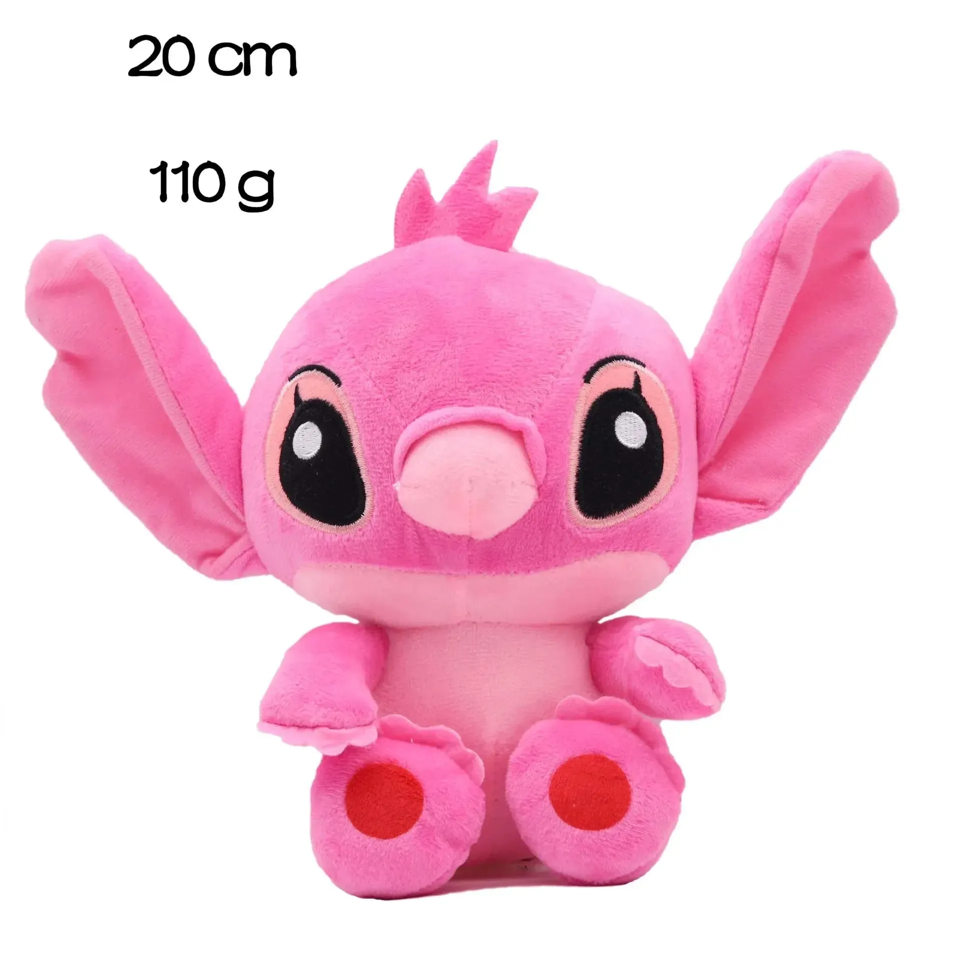 MINISO Kawaii Disney Stitch & Angel Plush Doll | Anime Plushies Toys | Cartoon Stuffed Toy | Cute Soft Car & Sofa Pillow | Kid Gift