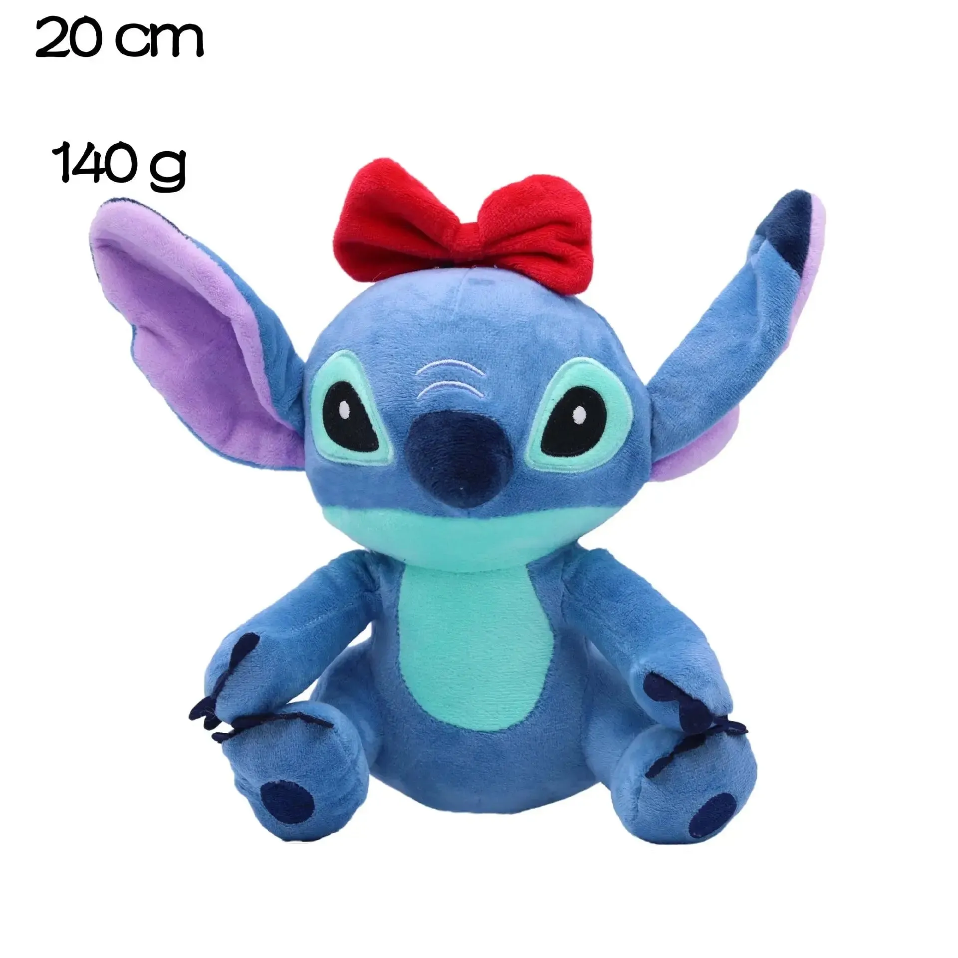 MINISO Kawaii Disney Stitch & Angel Plush Doll | Anime Plushies Toys | Cartoon Stuffed Toy | Cute Soft Car & Sofa Pillow | Kid Gift