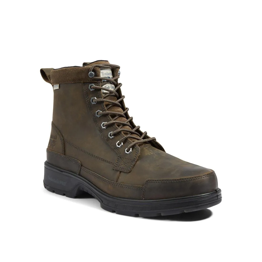 Nashoba Ek  6 Inch Composite-Toe Waterproof Work Boot Brown