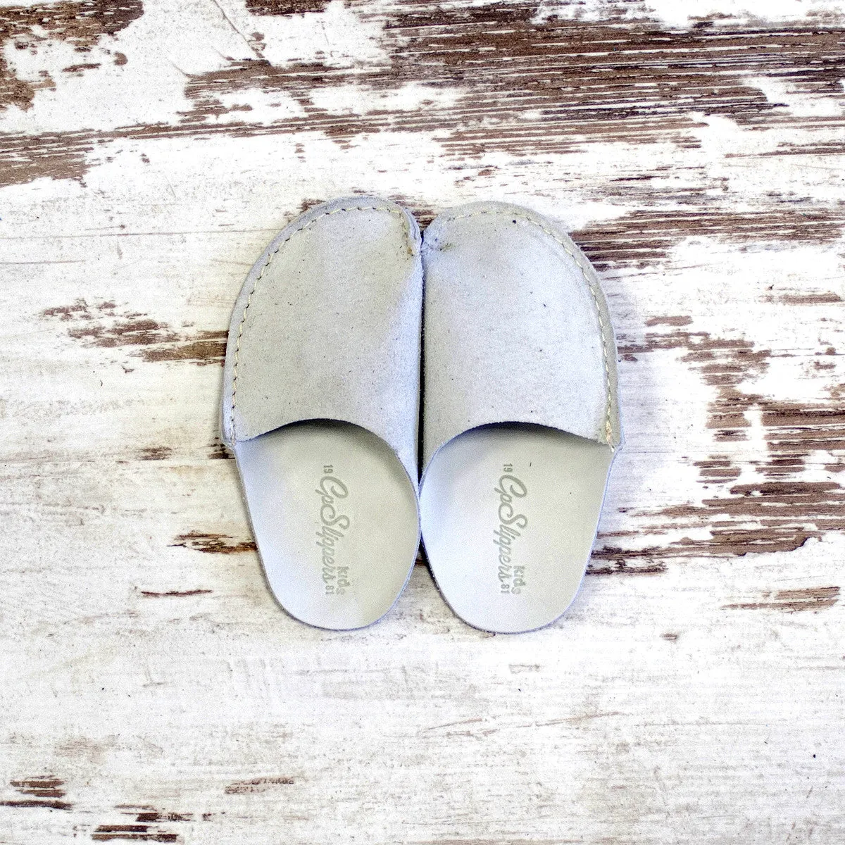 Natural CP Slippers Kids Minimalist