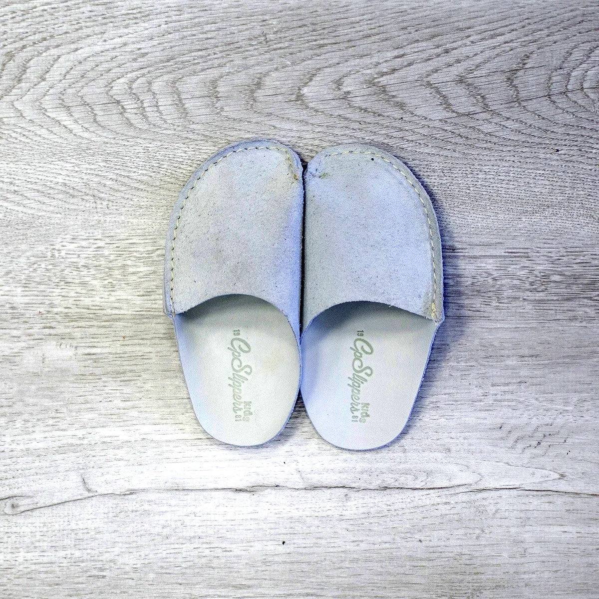 Natural CP Slippers Kids Minimalist