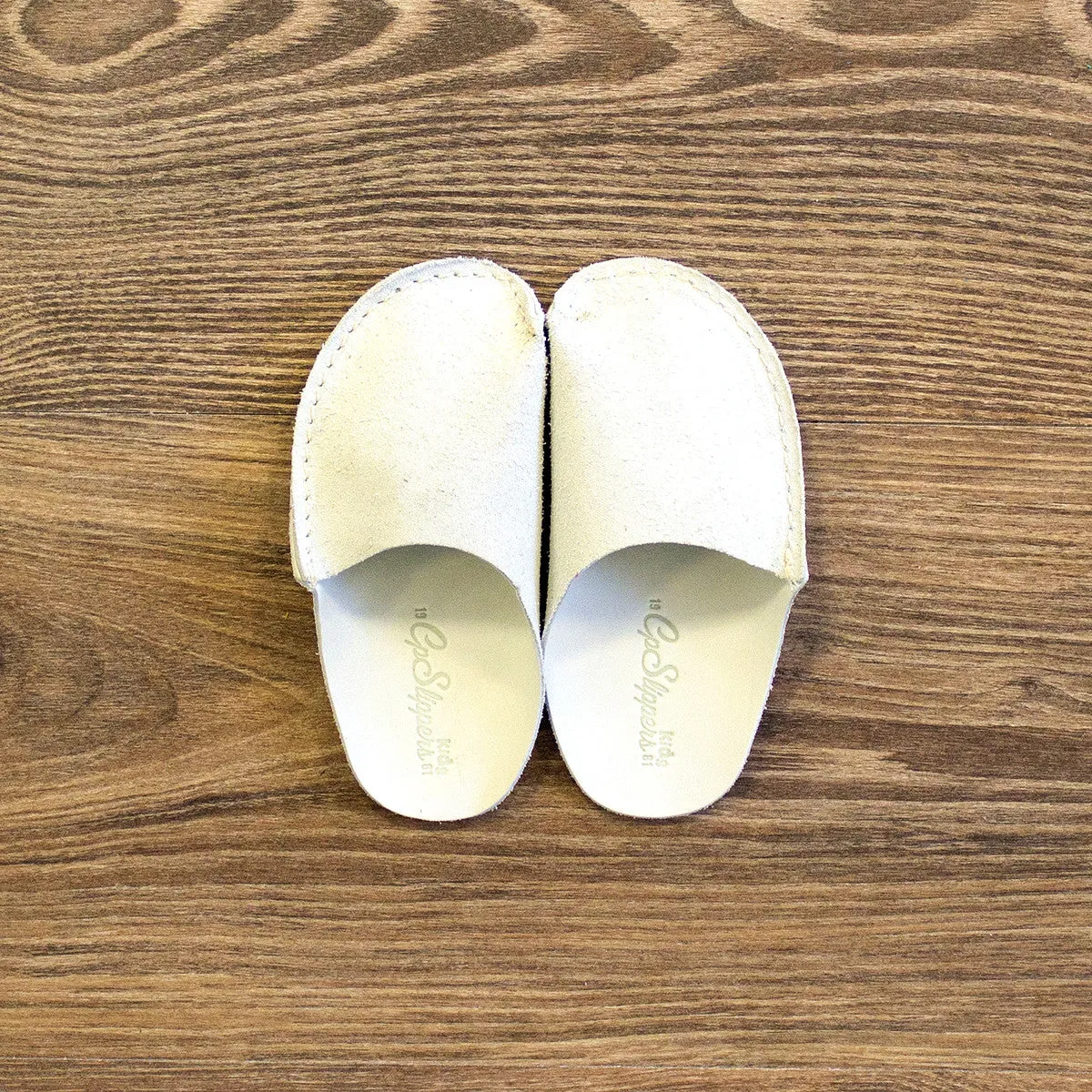 Natural CP Slippers Kids Minimalist