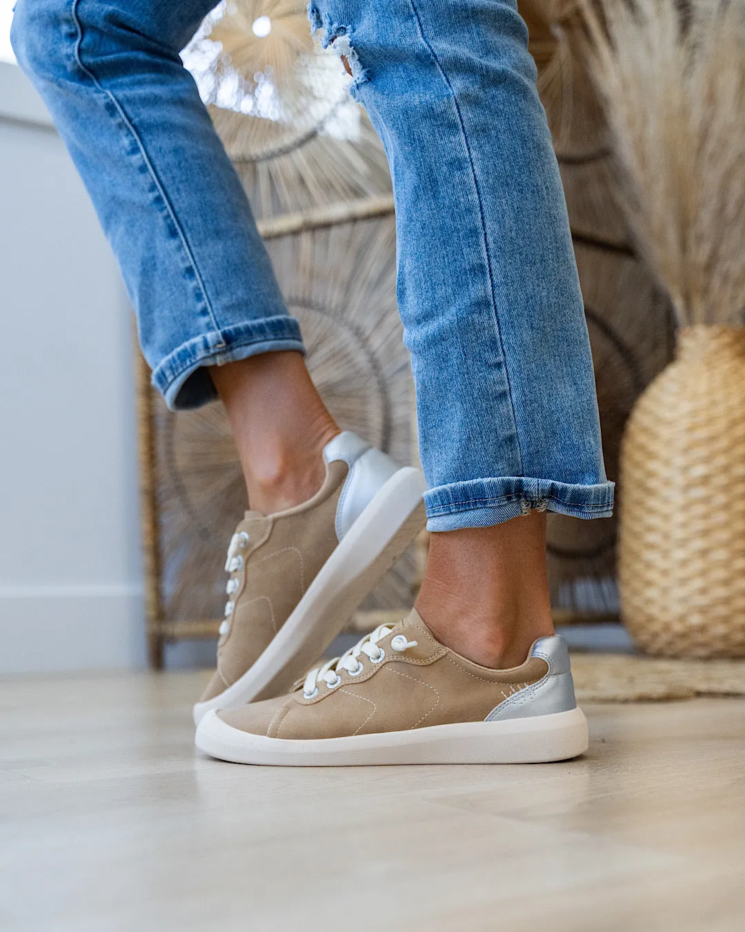 NEW! Blowfish Boardwalk Sneakers - Taupe