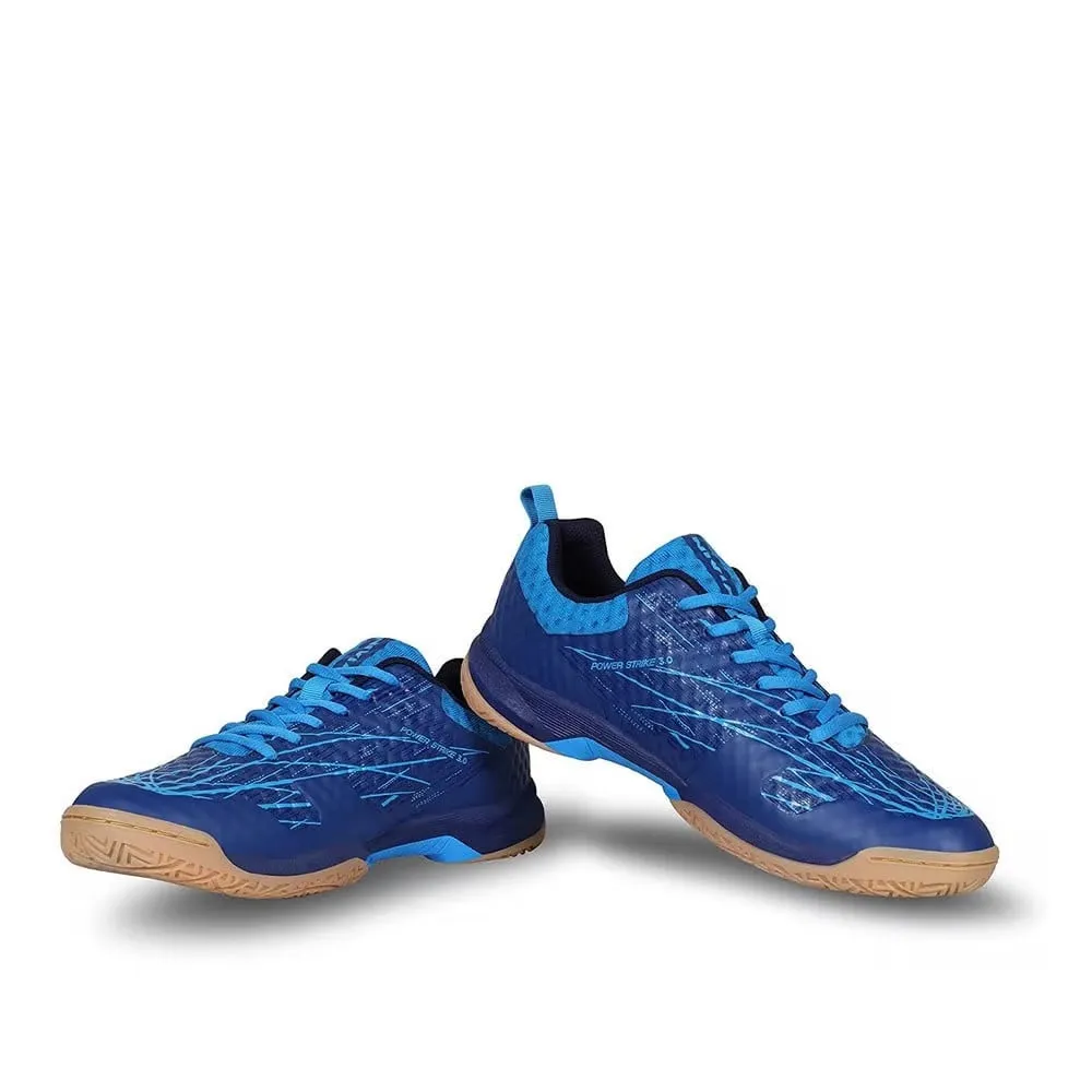 Nivia Powerstrike 3.0 Badminton Shoes for Men (Blue)