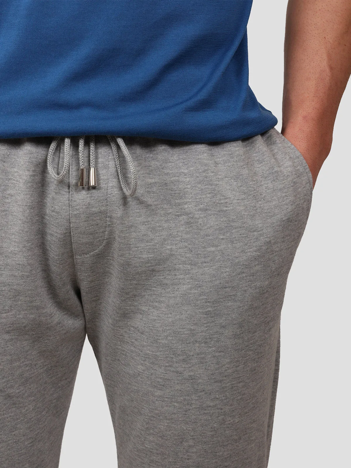 Pantalone Jogging Cotone e Cashmere Grigio