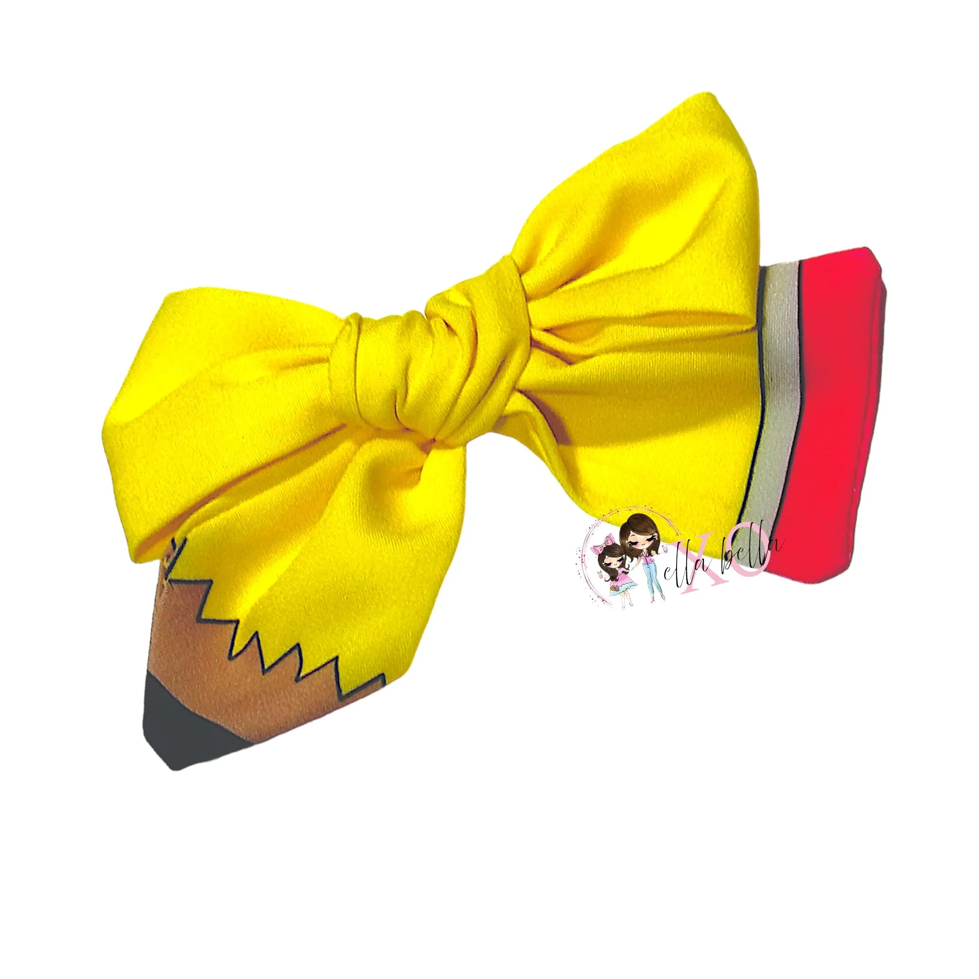 Pencil Hair Bow