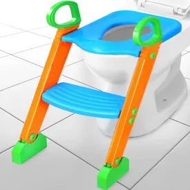 Potty Training Toilet Seat with Steps