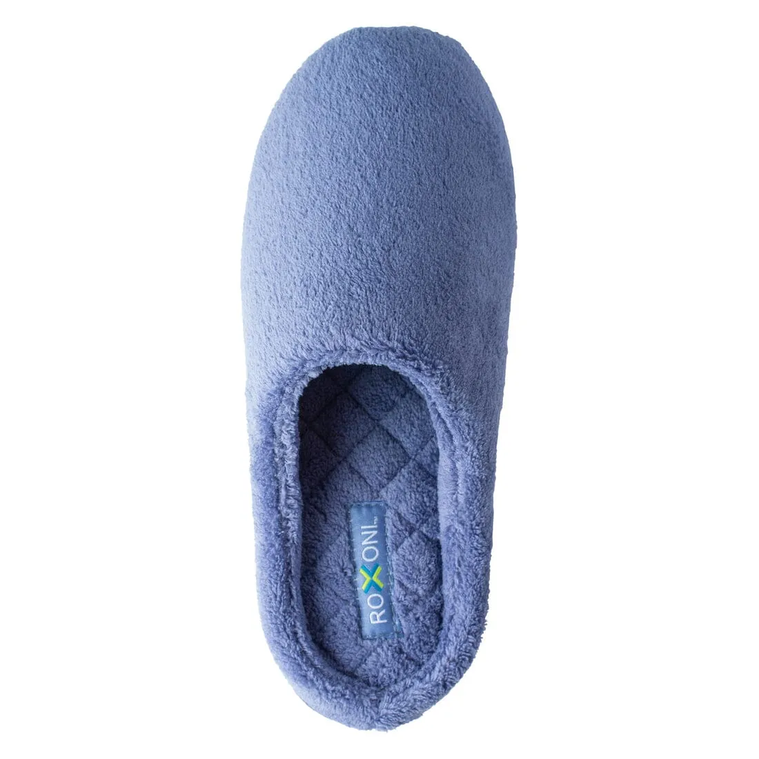 Roxoni Women's Plush Slip On Memory Foam Indoor Outdoor