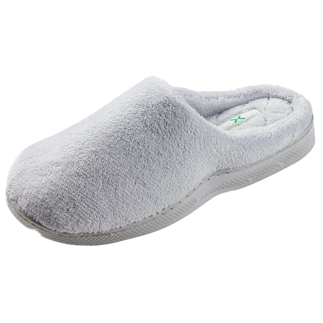 Roxoni Women's Plush Slip On Memory Foam Indoor Outdoor