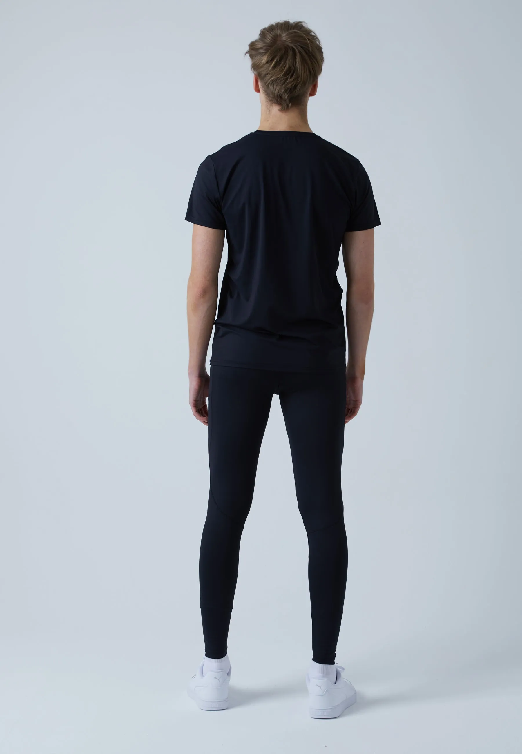 Running Tights with pockets, long, black