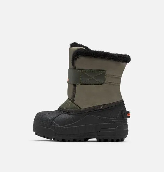 Snow Commander Kid's Snow Boot - Stone Green, Alpine Tundra