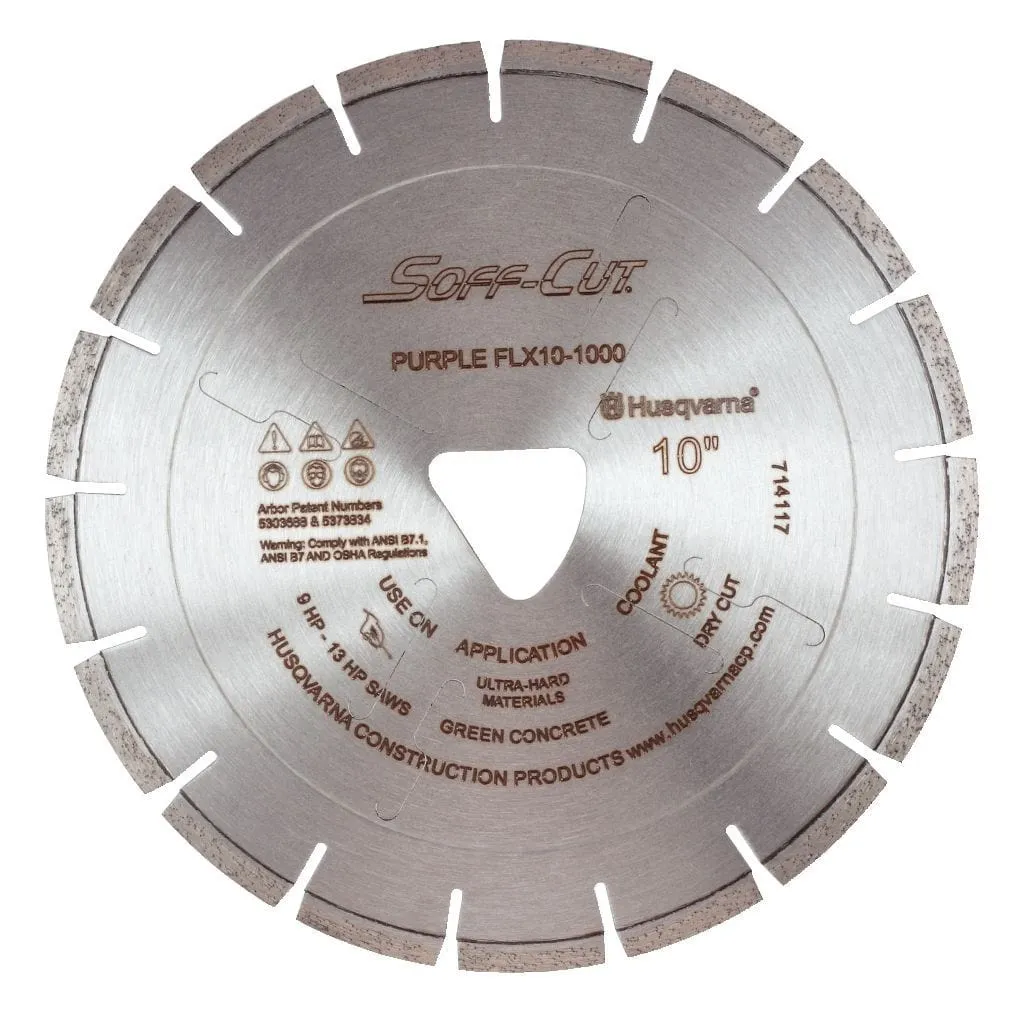 Soff Cut FLX Red Series Husqvarna Diamond Blade