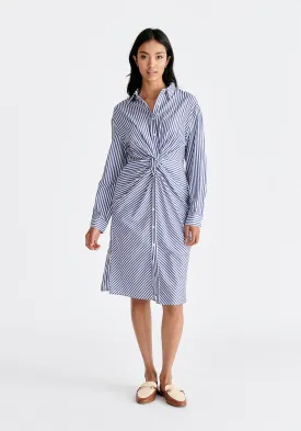 Twist Detail Shirt Dress