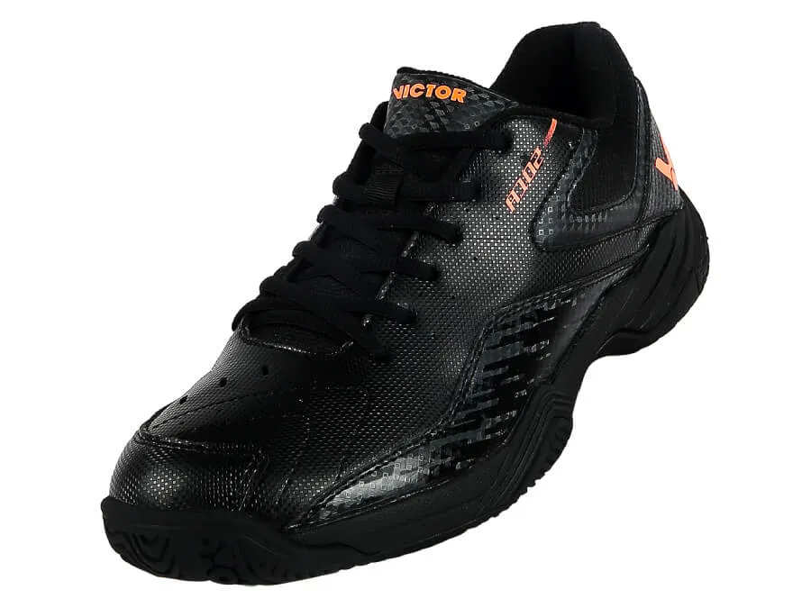 Victor A102 C Badminton Shoes (Black)