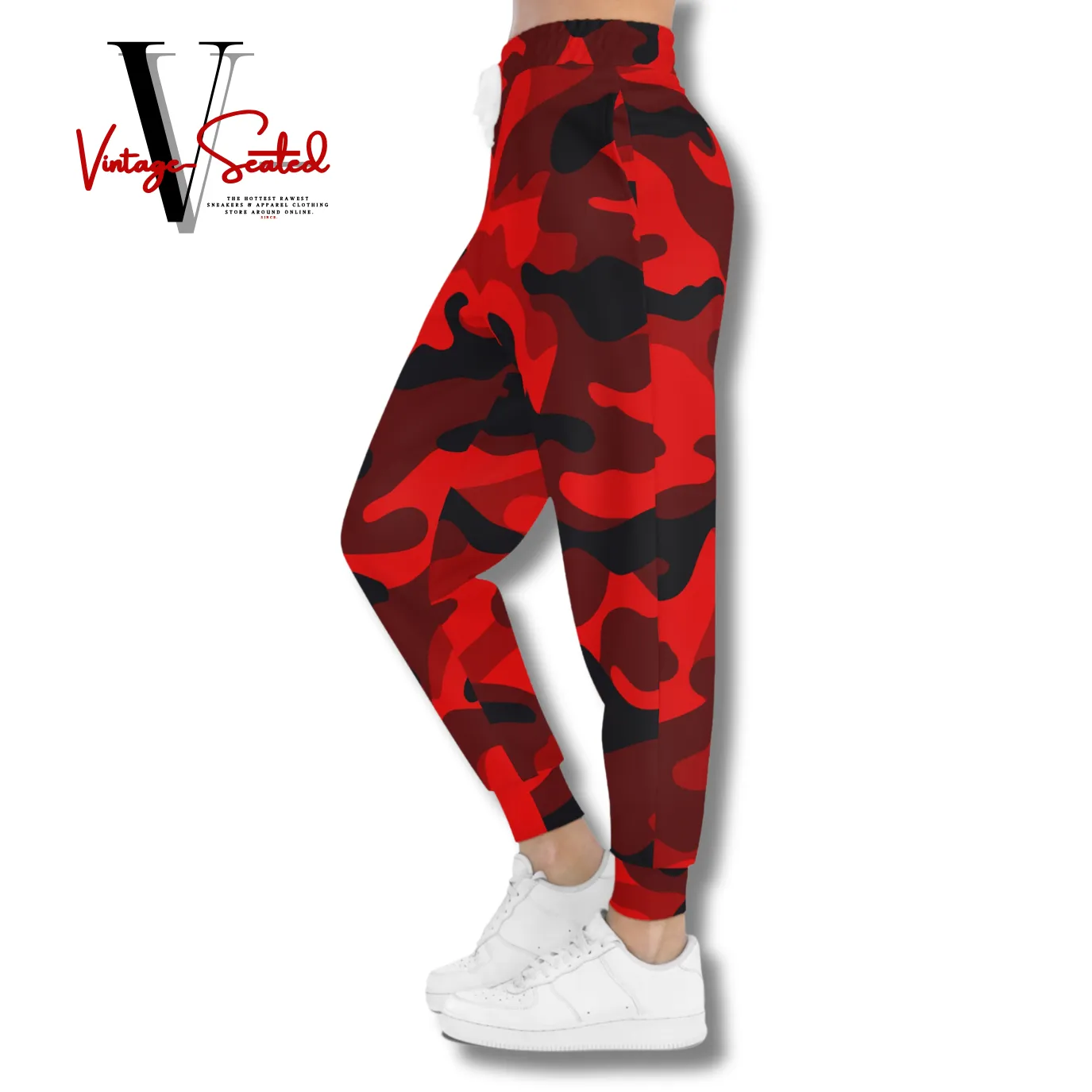 Vintage-Sealed "Camouflage" Apparel Jogging Pants| Brand New Women's Fashion