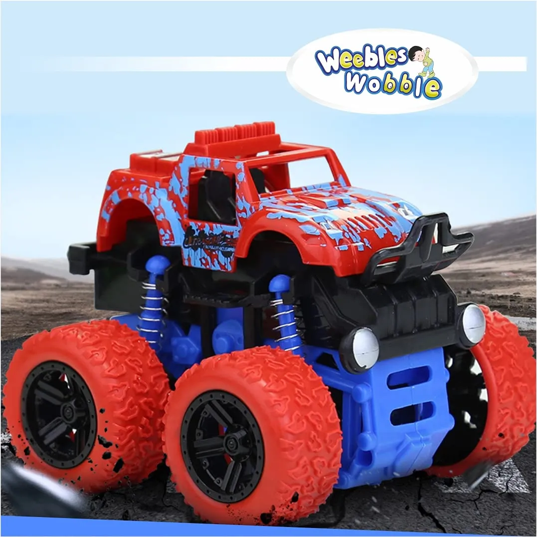 Weebles Wobble 4WD Friction Racing Stunt Cars for Kids